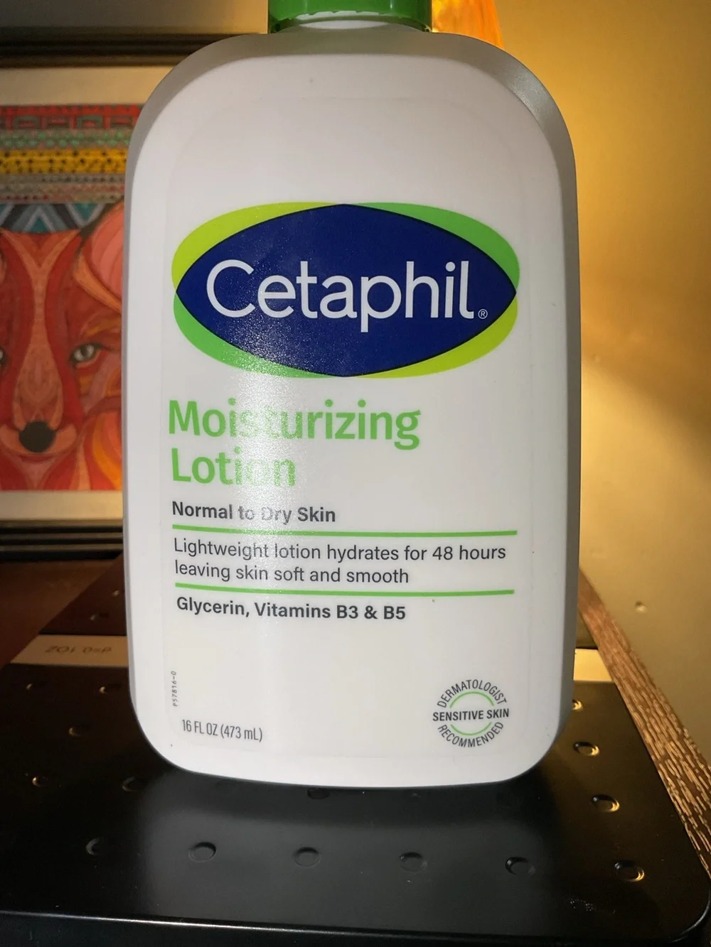 Cetaphil Moisturizing Lotion for Normal to Dry Skin. Hydrates for 48hrs. 16oz